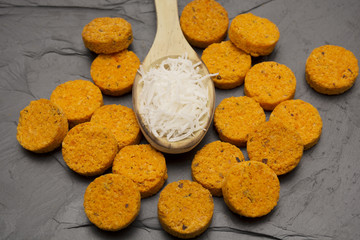 
panela and coconut candy