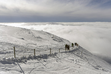 Droga na Śnieżkę, Karkonosze, Polska. © M. M. Czarnecki
