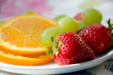 Fresh Fruits for Breakfast
