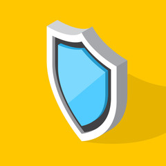 Isometric shield icon