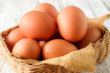 Chicken eggs are a popular food worldwide.