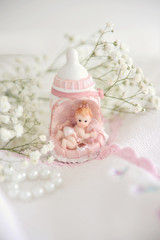 decor baby girl statue for baby shower
