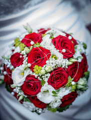 Brautstrauß Rote Rosen