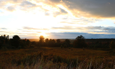 Sunset in the Catskills