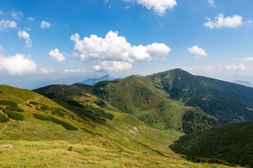 Fototapeta na wymiar Mala Fatra mountains at Slovakia