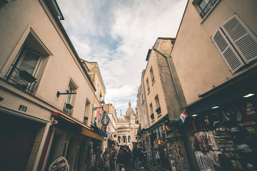 Streets of Montmartre - Paris