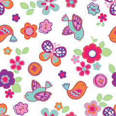  wallpaper seamless flower pattern