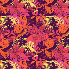  wallpaper seamless flower pattern