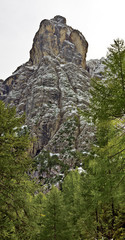 mountain tower Laserzwand
