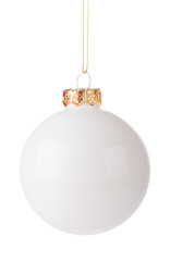White christmas ball