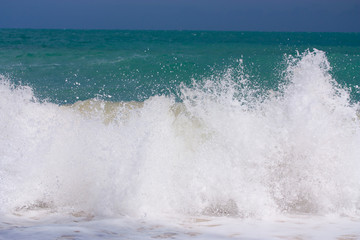 Wave on the beach