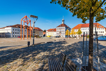 Town Hall on square in Bischofswerda
