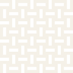 Crosshatch vector seamless geometric pattern. Crossed graphic rectangles background. Checkered motif. Seamless subtle texture of crosshatched lines. Trellis simple fabric print.