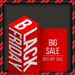 Abstract vector black friday sale layout background. For art template design, list, page, mockup brochure style, banner, idea, cover, booklet, print, flyer, book, blank, card, ad, sign, poster, badge.