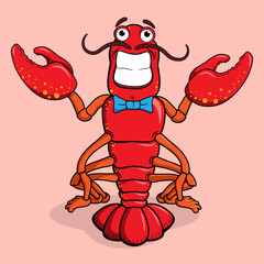 Cartoon Lobster