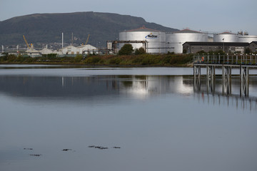 View of Belfast harbour