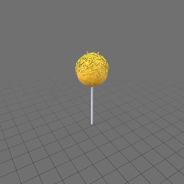 Cake pop with sprinkles 5