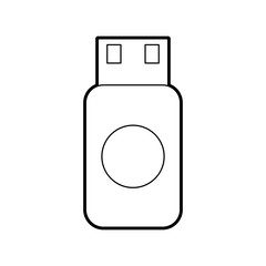 usb flash drive data storage device concept web