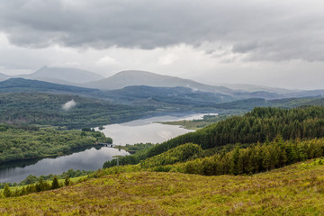 Scottish Mountains and Loch