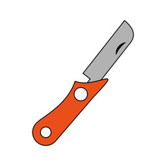 camping knife icon image vector illustration graphic design