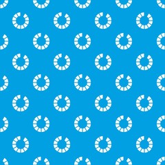 Sign waiting download on internet pattern seamless blue