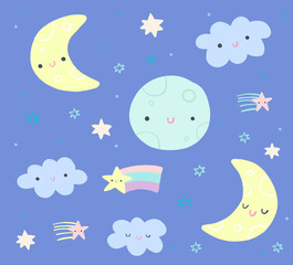 night sky clip art