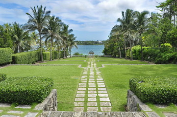 Obraz premium Versailles Gardens, Nassau, Bahamas