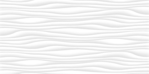 Fototapeta na wymiar Line White texture. Gray abstract pattern surface. Wave wavy nature geometric modern. On white background. Vector illustration
