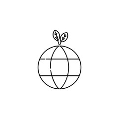 Save the Earth concept icon