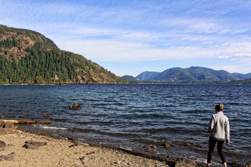 Fototapeta na wymiar Gordon Bay, Provincial Park, Vancouver Island, British Columbia, Canada