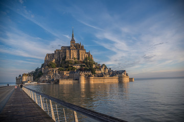Naklejka premium Mont Saint-Michel