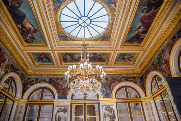 Fototapeta premium Luxary Interior design from thr past