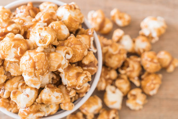 popcorn with caramel