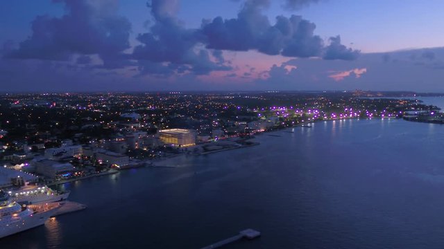 Aerial Bahamas Nassau July 2017 Night 4K Inspire 2