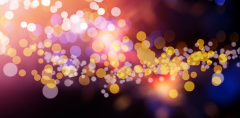 Sparkler against defocused background