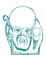Chinese tao wiseman