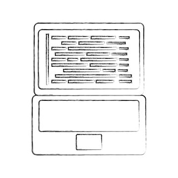 laptop coding concept web developer programming screen code