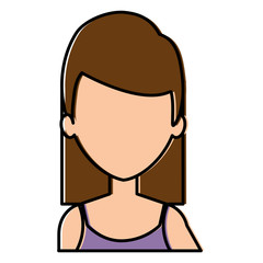 beautiful woman avatar character