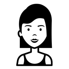 beautiful woman avatar character