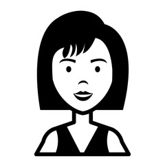beautiful woman avatar character