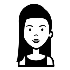 beautiful woman avatar character