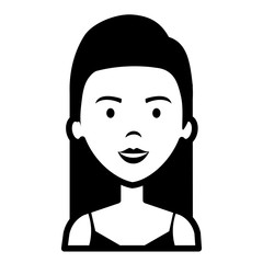 beautiful woman avatar character