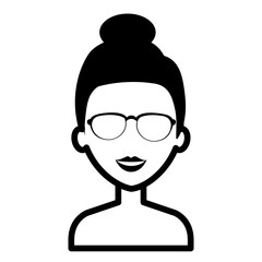 beautiful woman shirtless avatar character