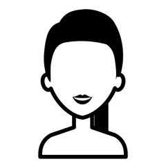 beautiful woman shirtless avatar character