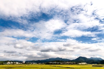 Obraz premium sky landscape