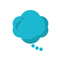 colorful  chat bubbles  over white background  vector illustration