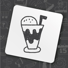 soda drink doodle drawing