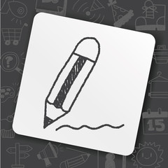 pencil doodle drawing