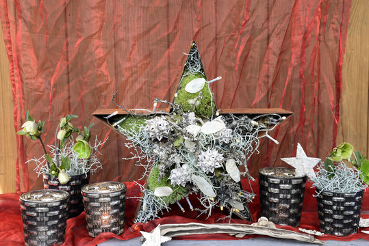 Weihnachtsschmuck, Adventsschmuck, Stern