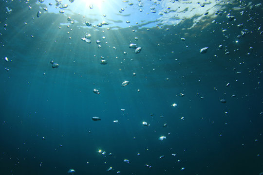 Underwater bubbles